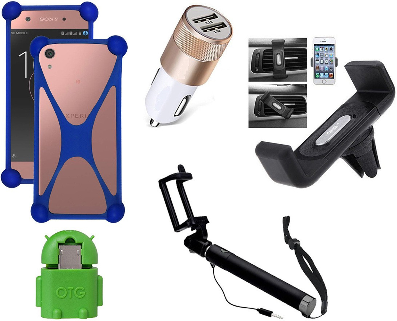 Casotec OTG Adapter Accessory bo for Samsung Galaxy C7 Pro Price Samsung Galaxy C7 Pro
