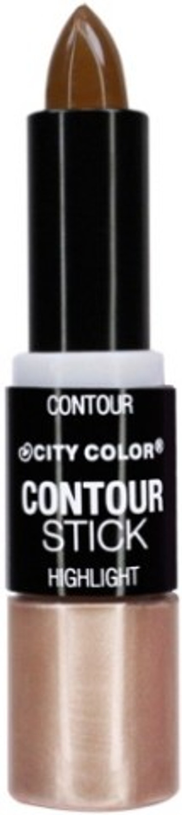 CITY COLOR Contour Stick & Cream Highlight Compact (Deep)