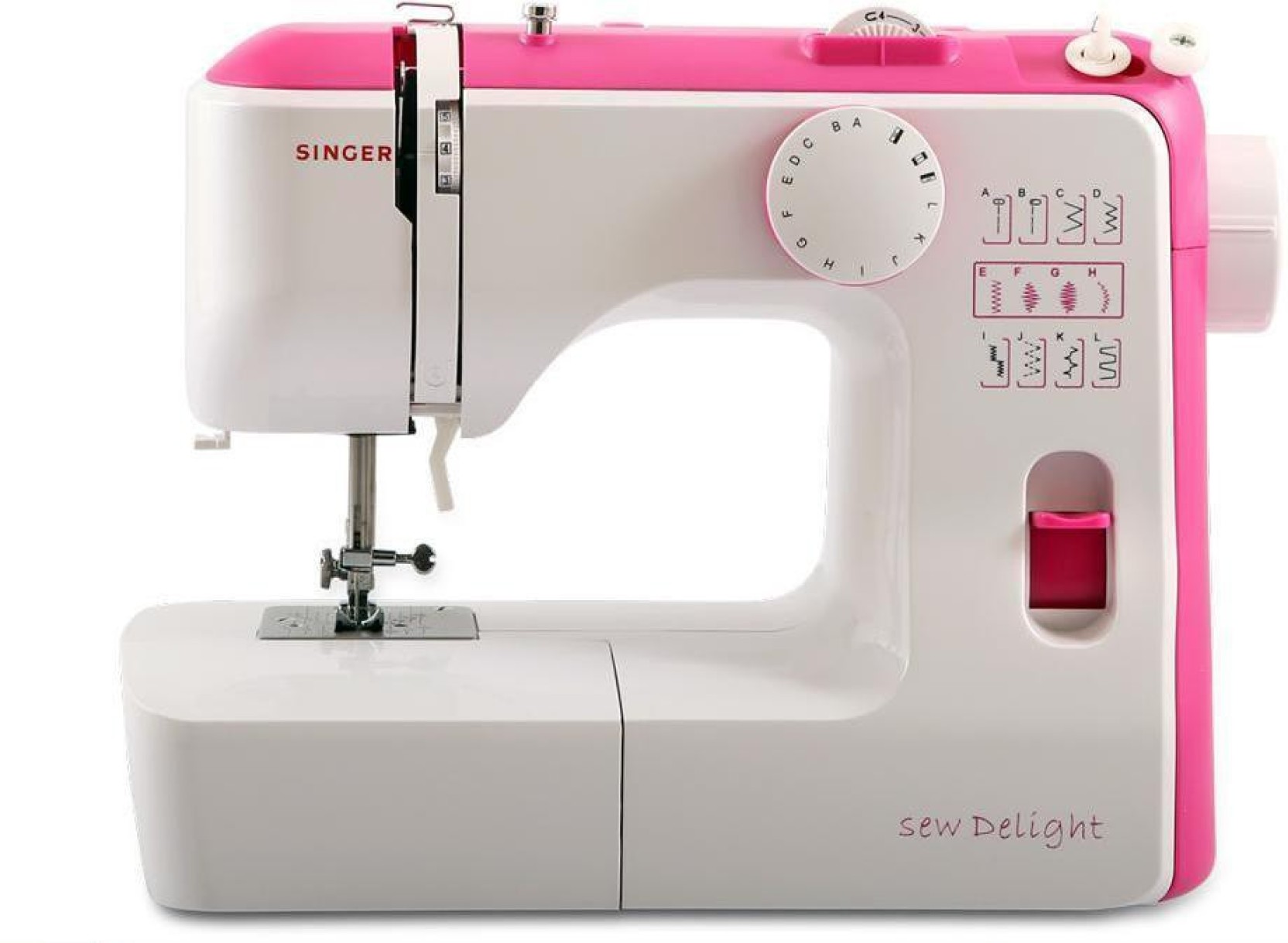 One Size Singer Sewing Machine Pink