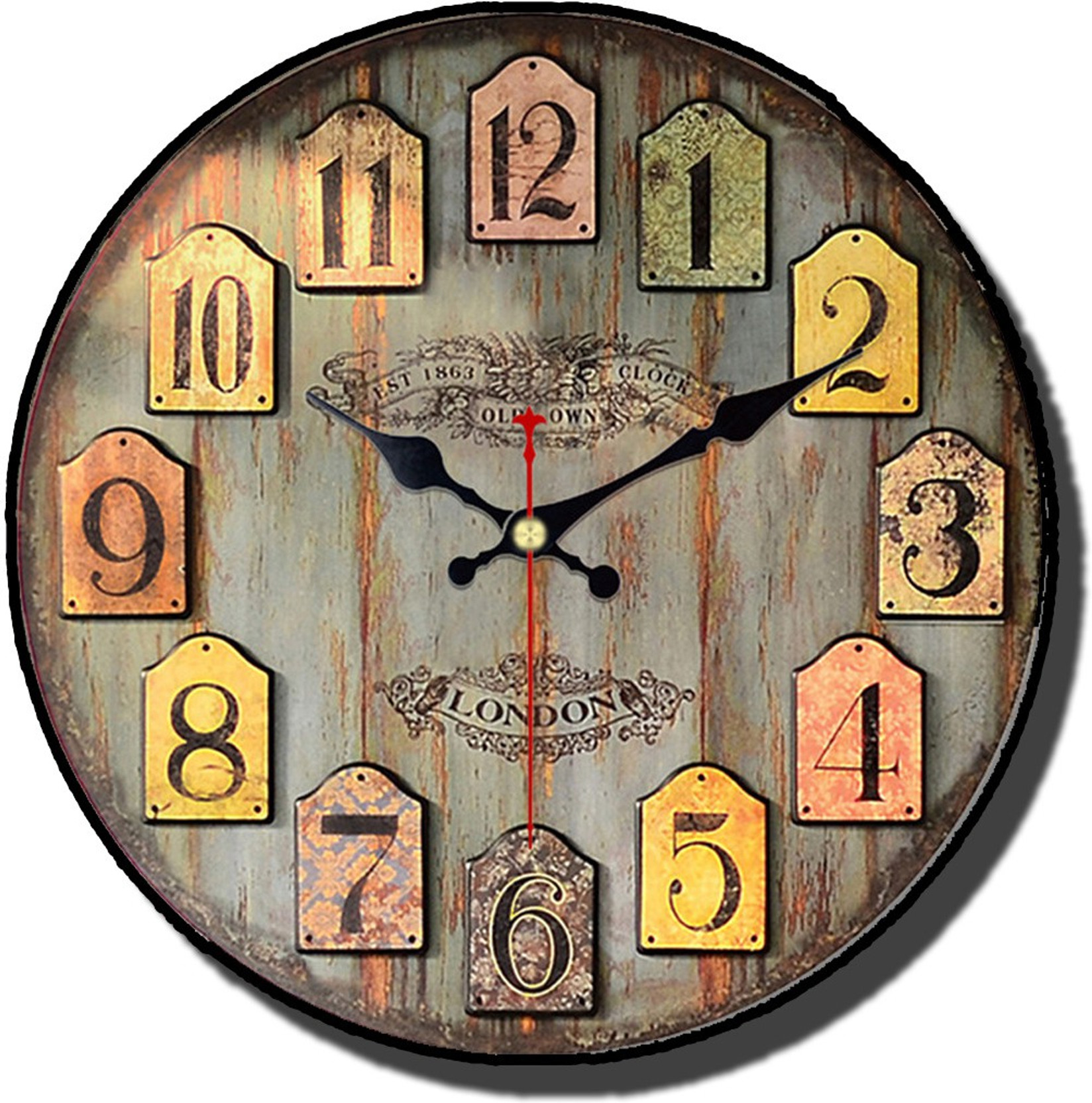 Antique Wall Clock Og 30 Cm X