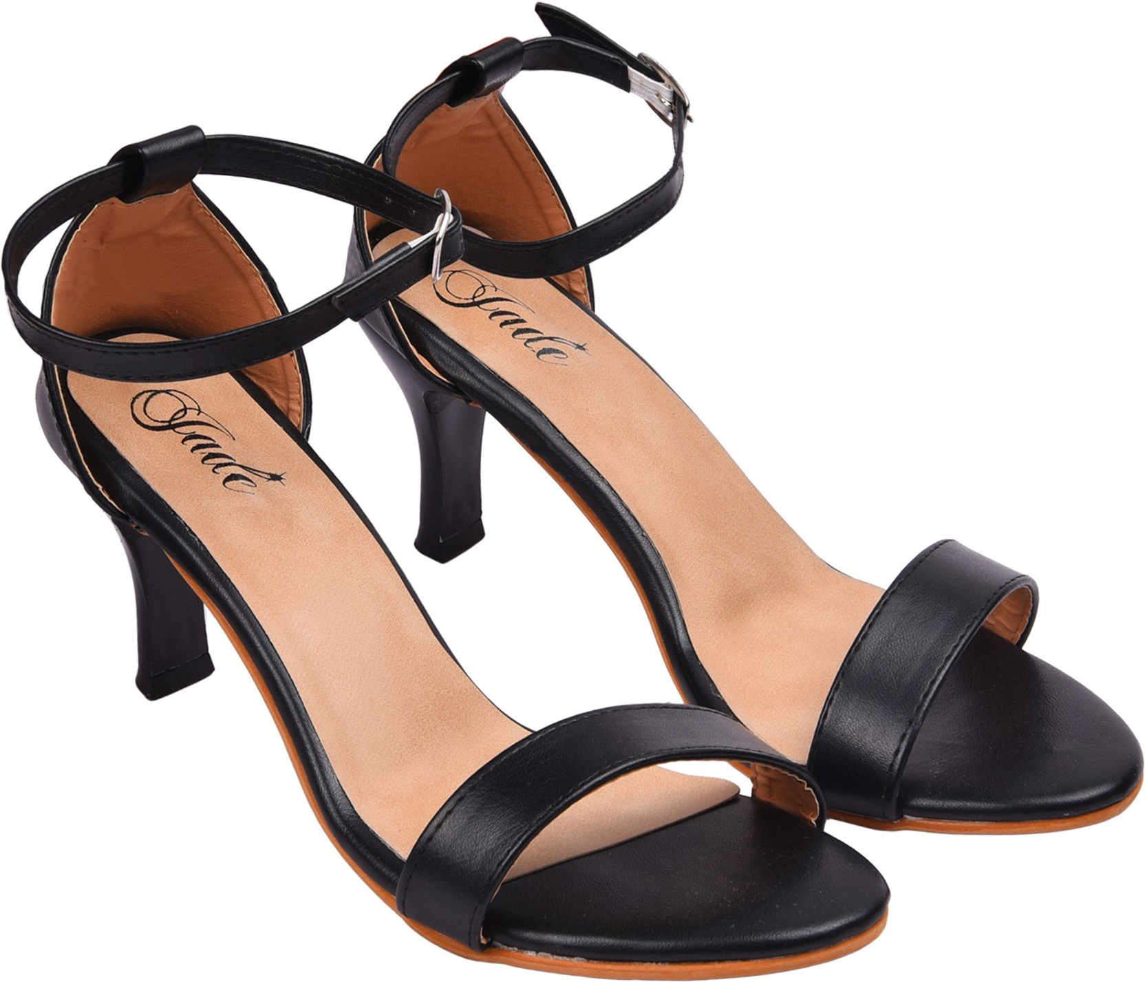 Jade Women Black Heels - Buy Jade Women Black Heels Online at Best Price - Shop Online for