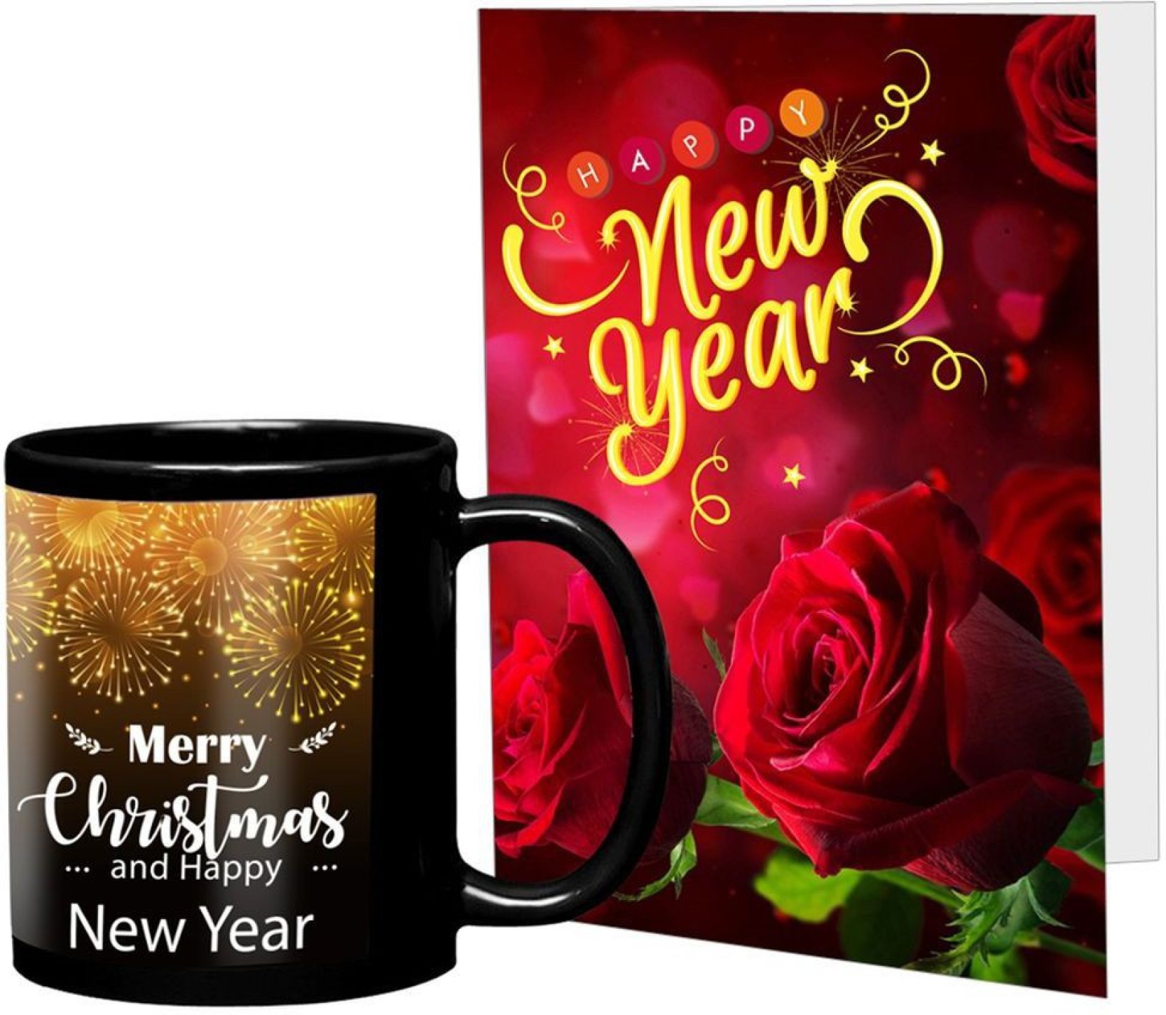 LOF Merry Christmas and New Year Blessing of Wishes Gifts For Friends Greeting Message Card Mug ADD TO CART