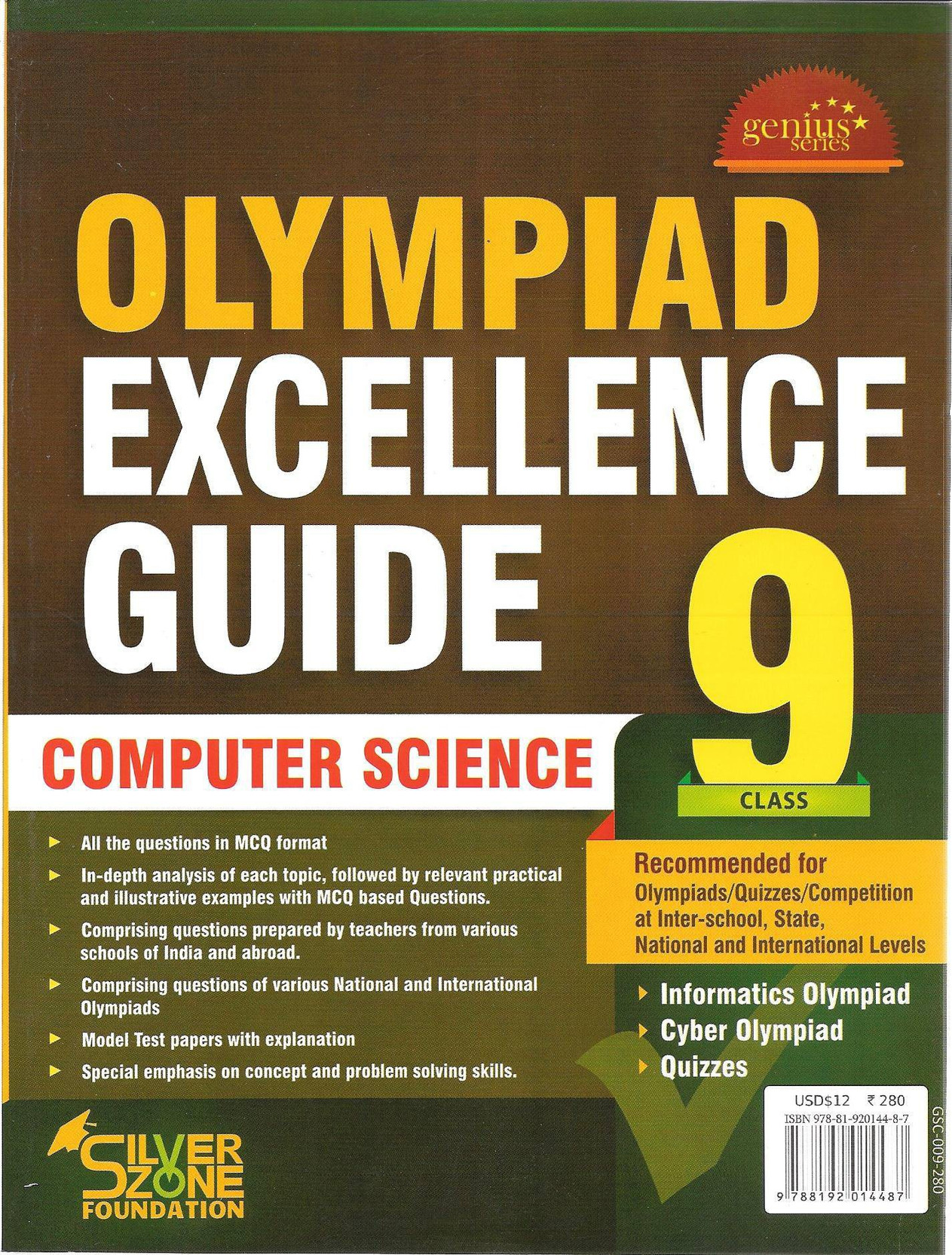 Olympiad Excellence Guide - Computer Science (Class - 9) 1st Edition. ADD TO CART
