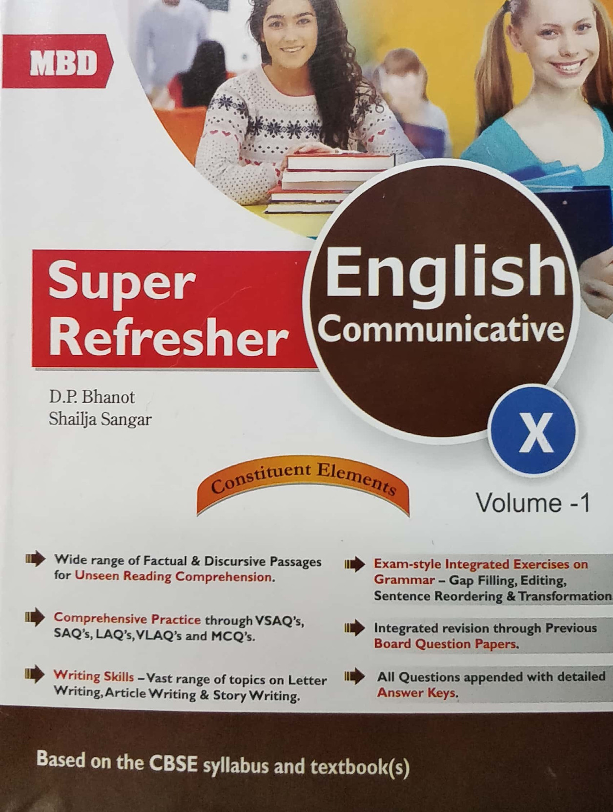 MBD Class 10 English Part 1-2-3. ADD TO CART