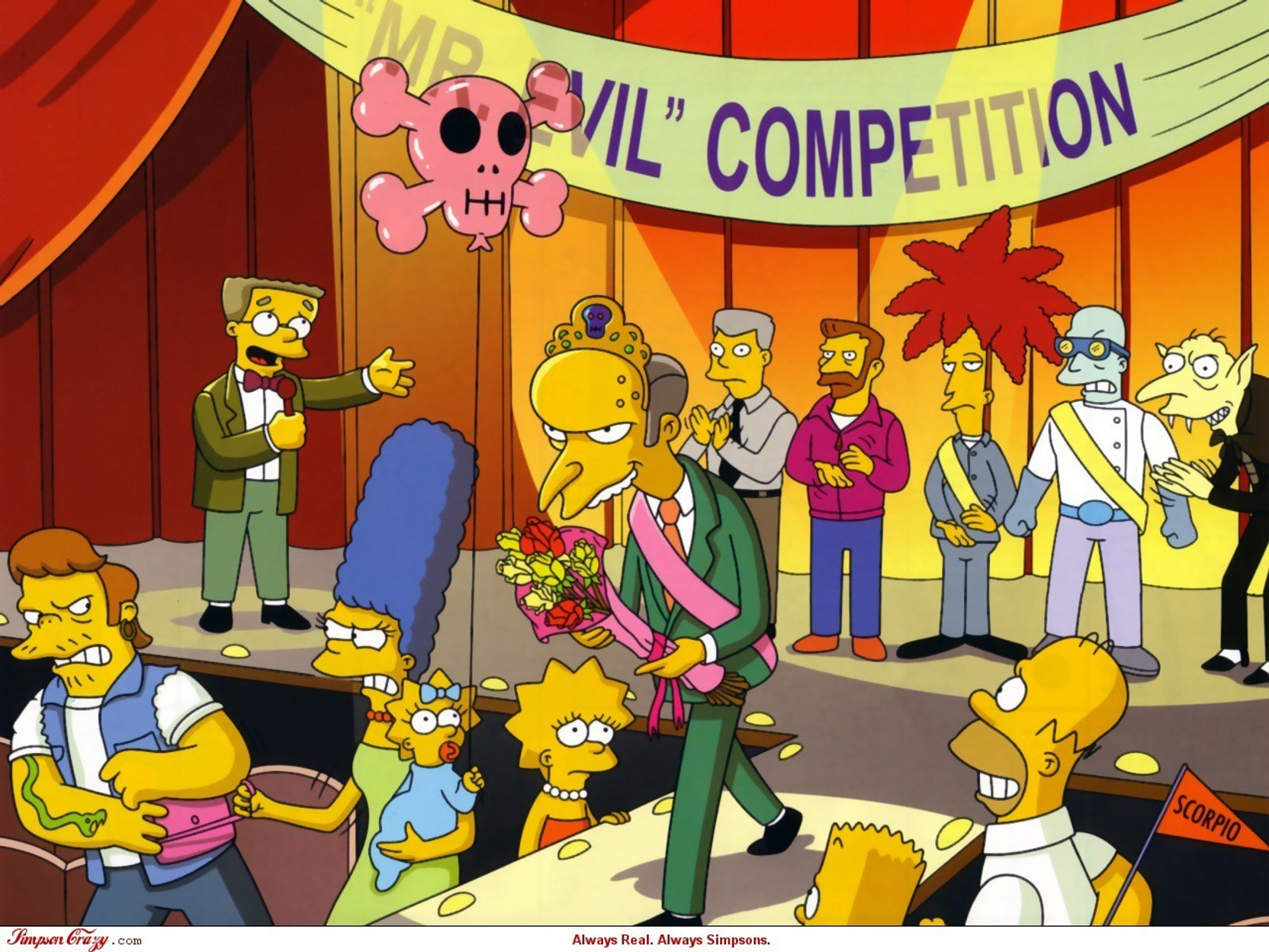 Ashd Wall Poster The Simpsons Bart Simpson Marge Simpson