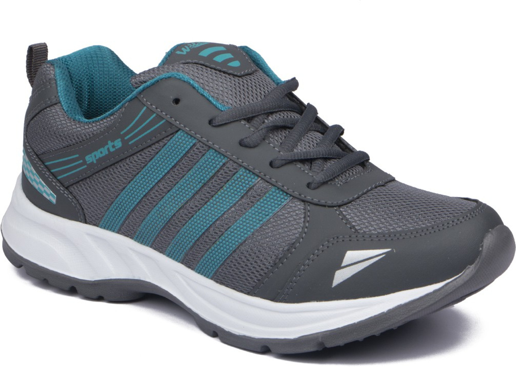 Asian Running Shoes - Buy GREY Color Asian Running Shoes Online at Best