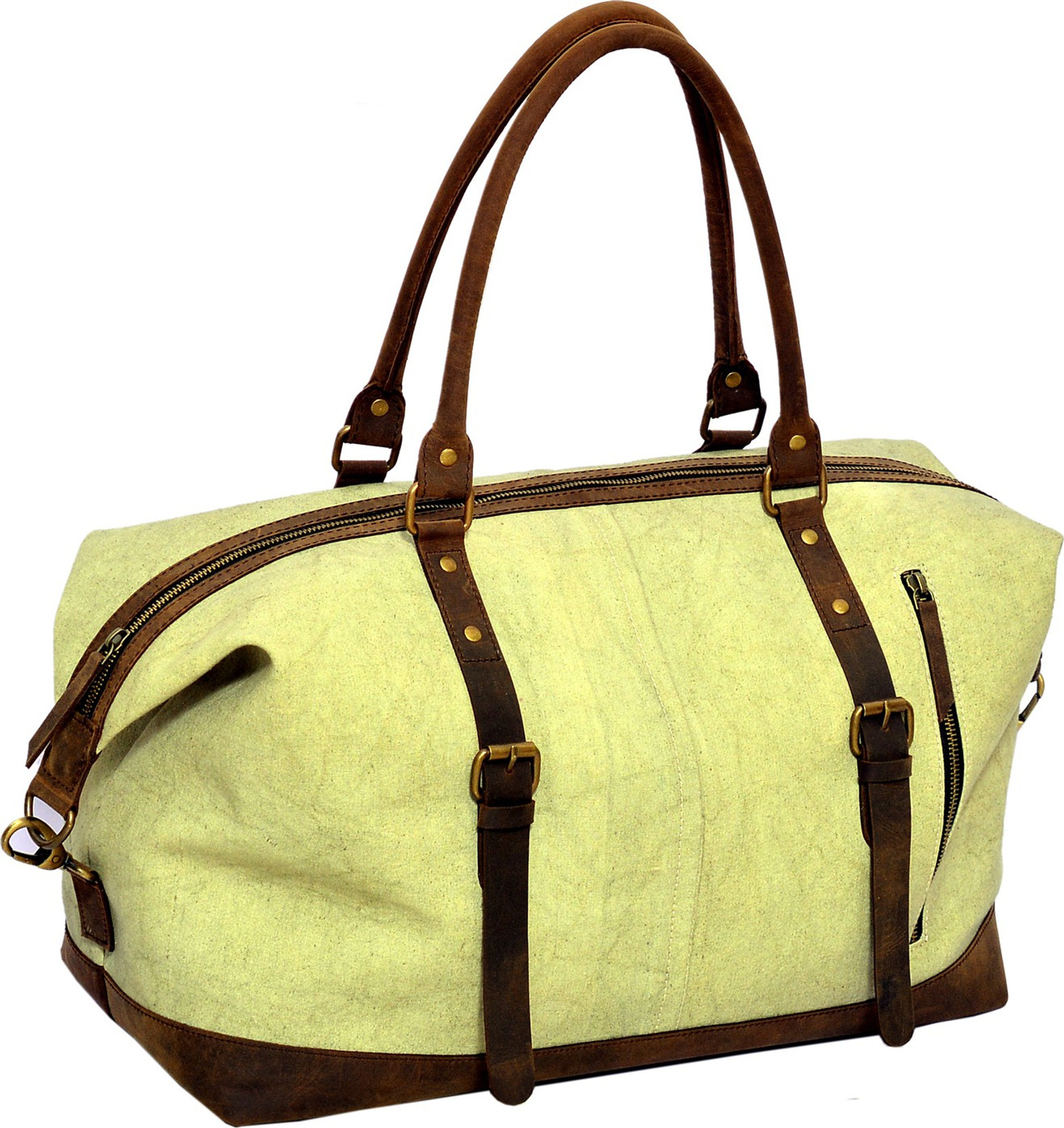 Small Canvas Duffle Bag