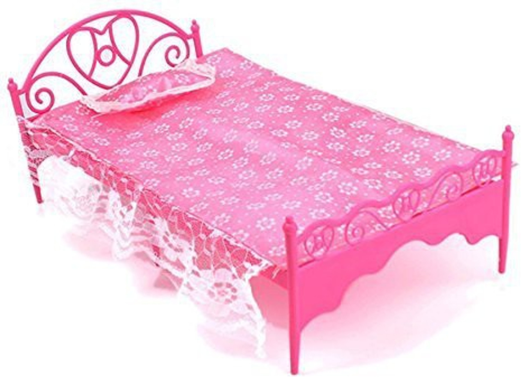Generic Bedroom Furniture Toy Beautiful Plastic Bed