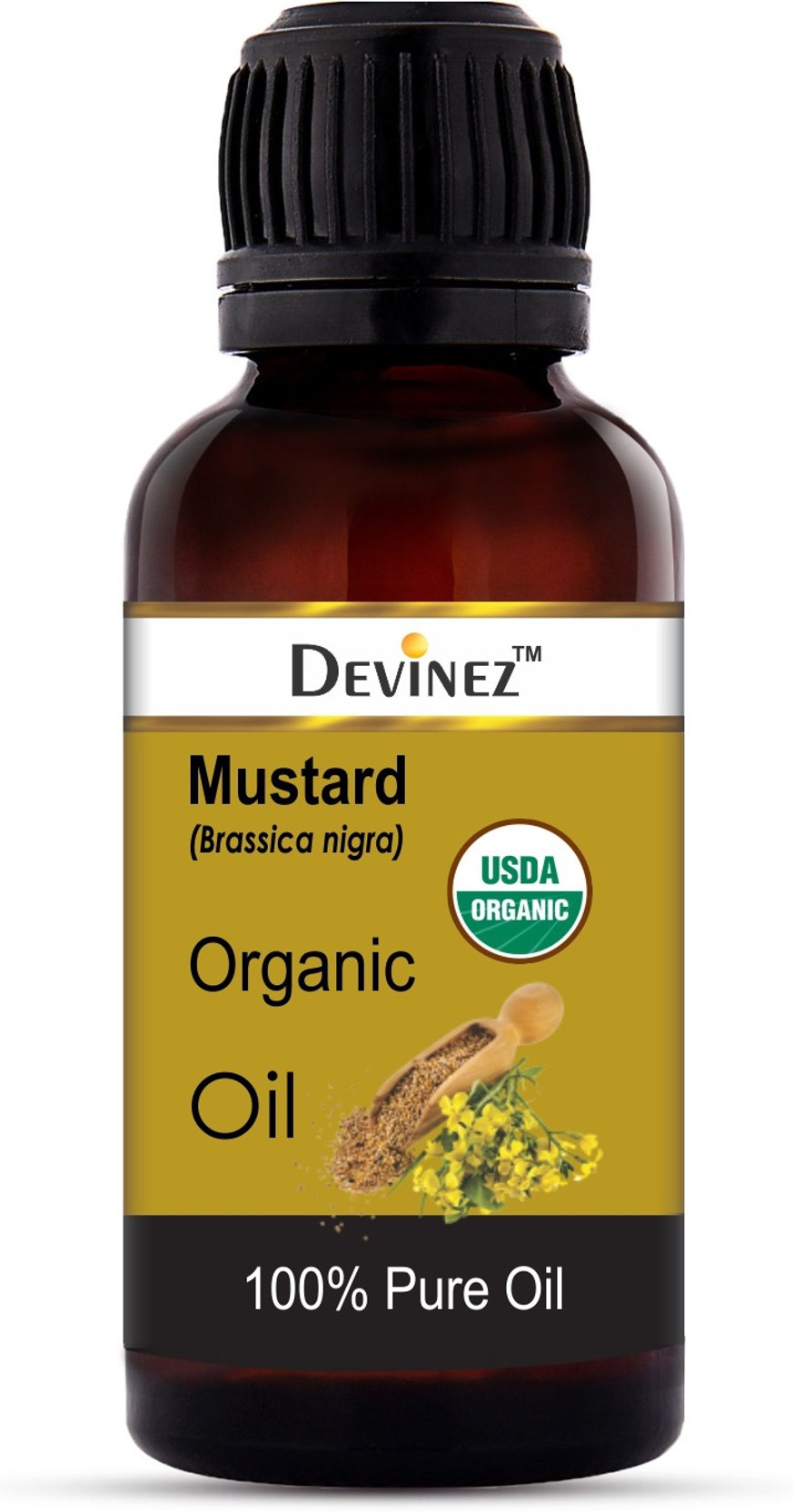 Devinez Mustard Oil 30ml 100 Pure Organic Natural