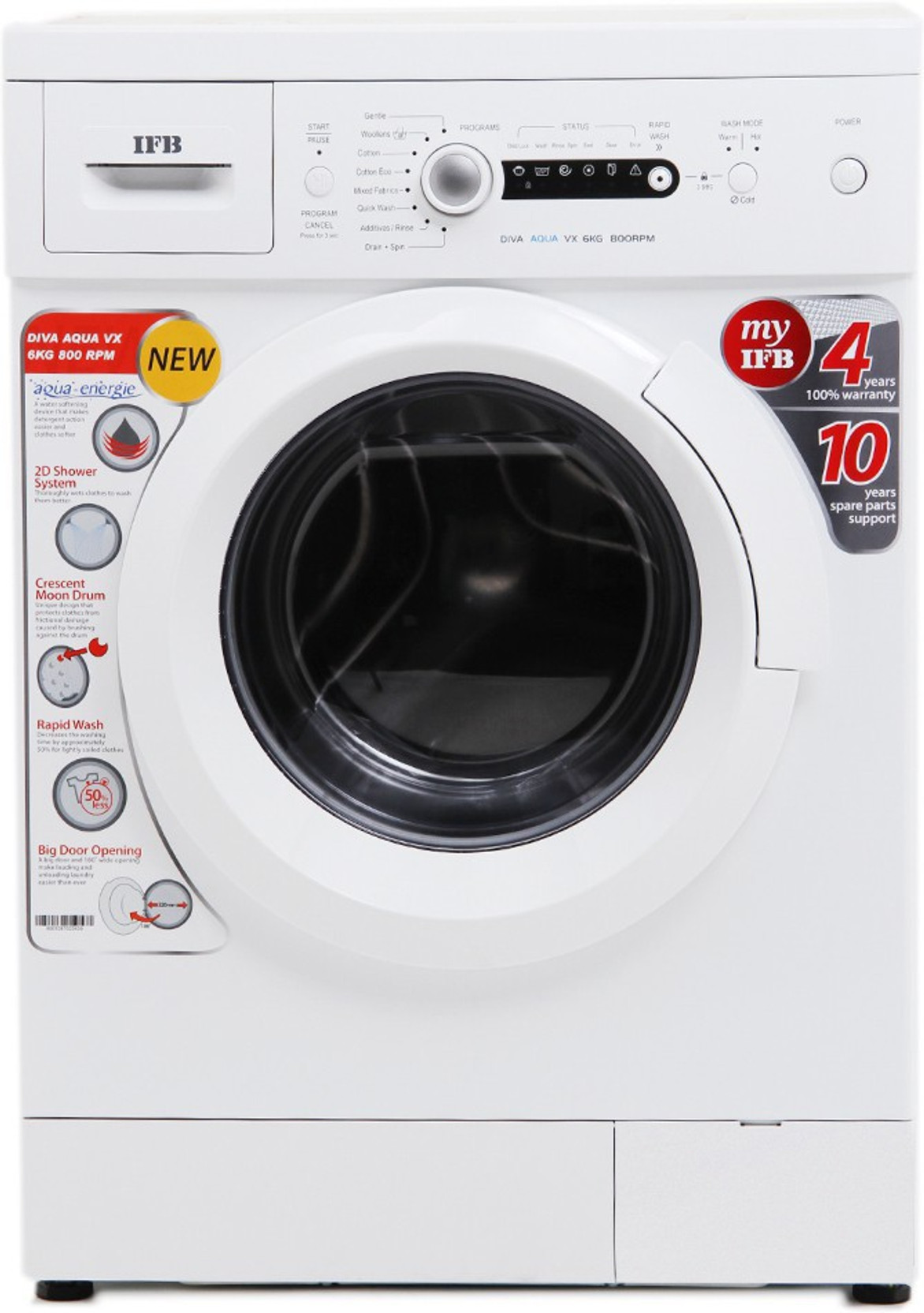IFB 6 kg Fully Automatic Front Load Washing Machine White. ADD TO CART