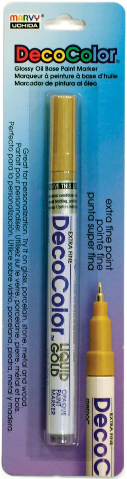 Uchida Decocolor Extra Fine Metallic Opaque Paint Marker Liquid