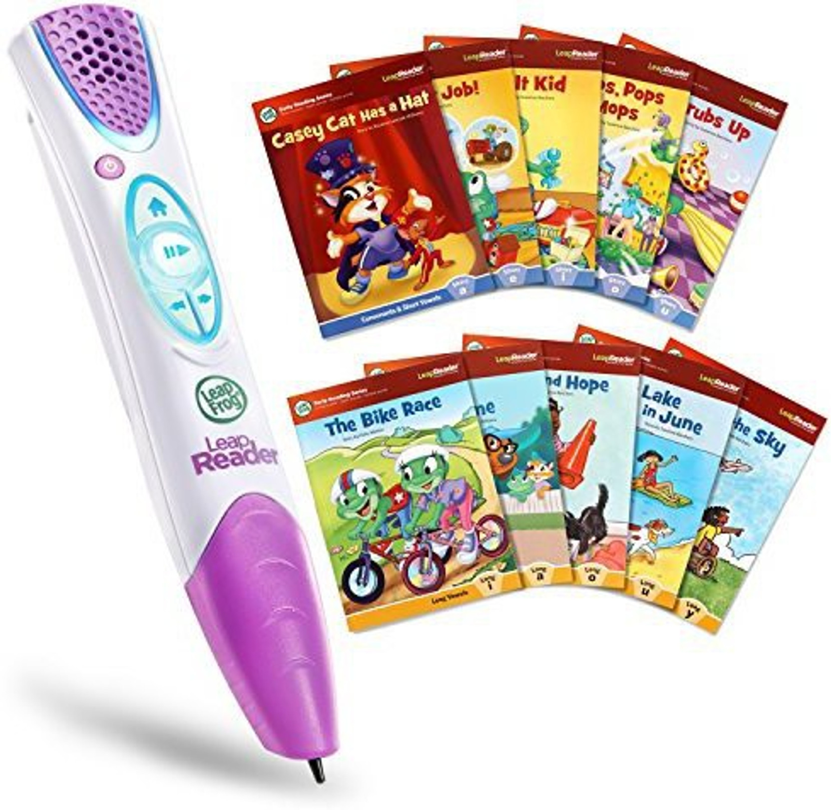 Leapfrog Leapreader System Learn To Read 10 Book Mega Pack Pink