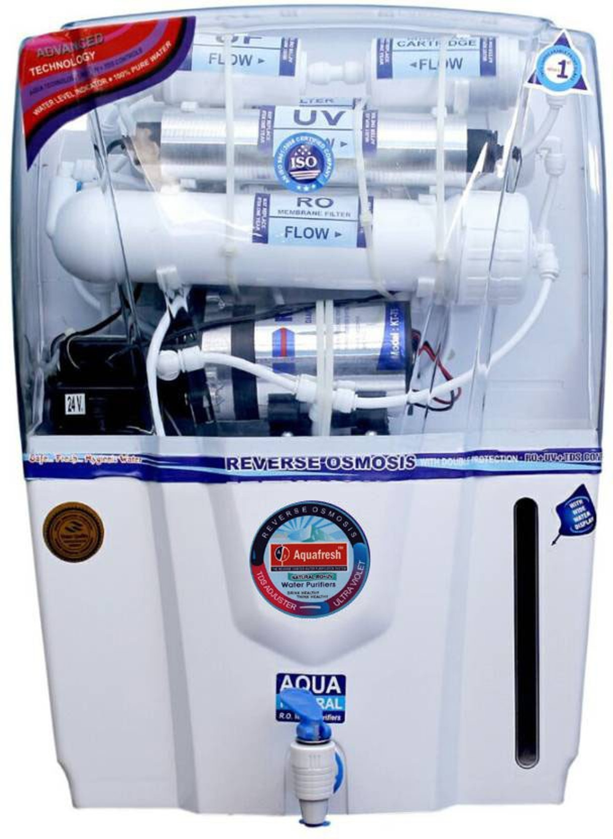 Aqua Fresh AUDI 12 L RO UV UF RO UV RO UV UF TDS Water ON OFFER