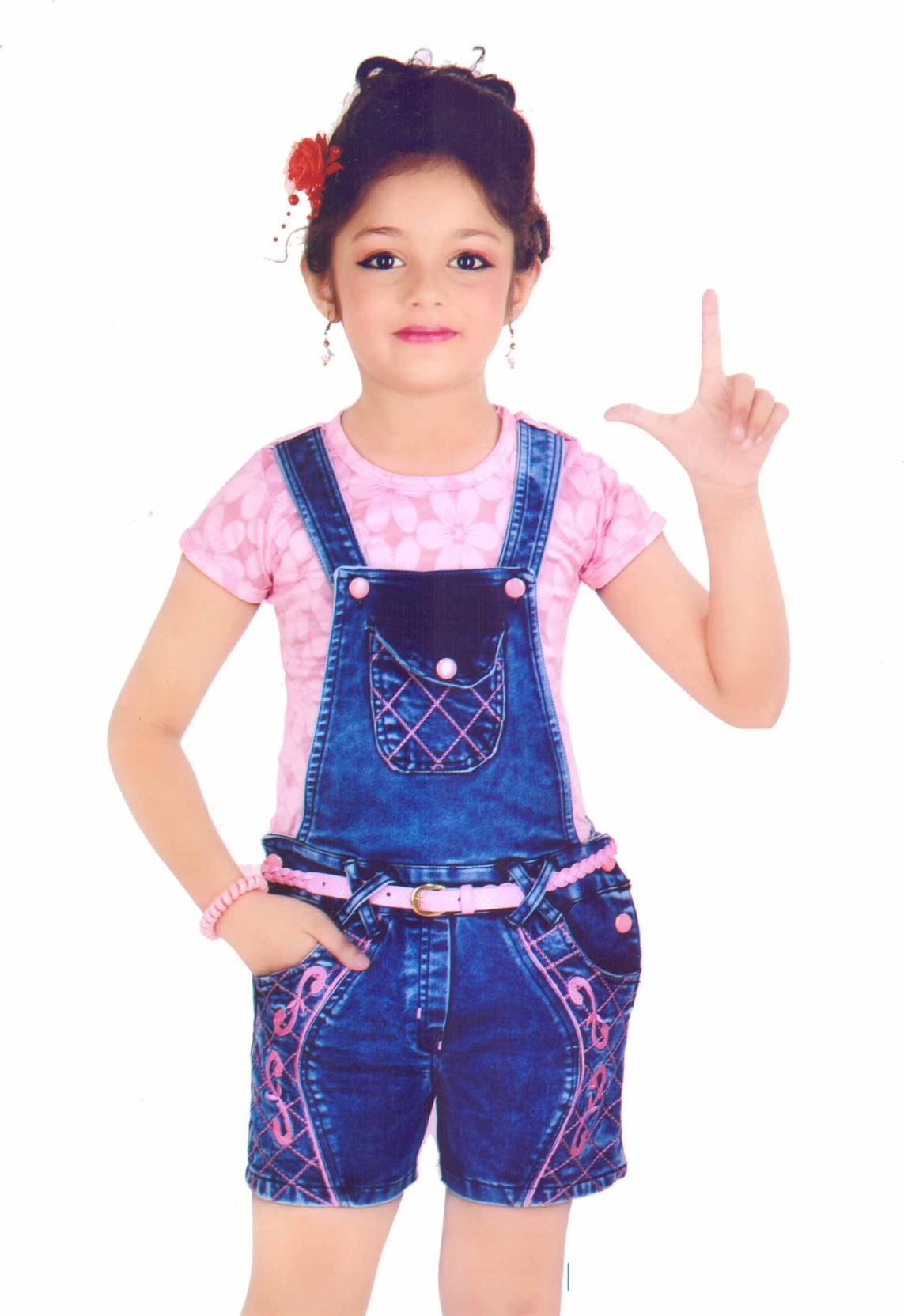 dangri dress for little girl