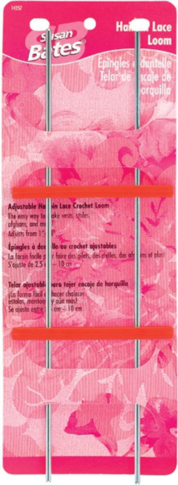 Susan Bates Bates Adjustable Hair Pin Lace Loom 12 Bates