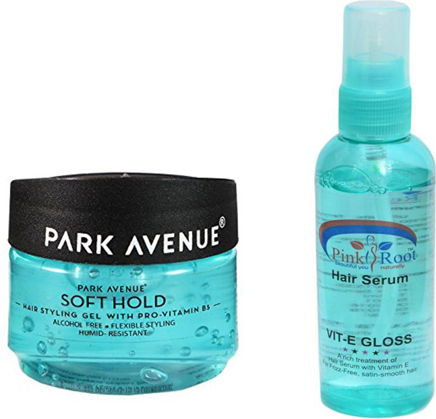 Pink Root Hair Serum With Park Avenue Soft Hold Gel 200gm Price In