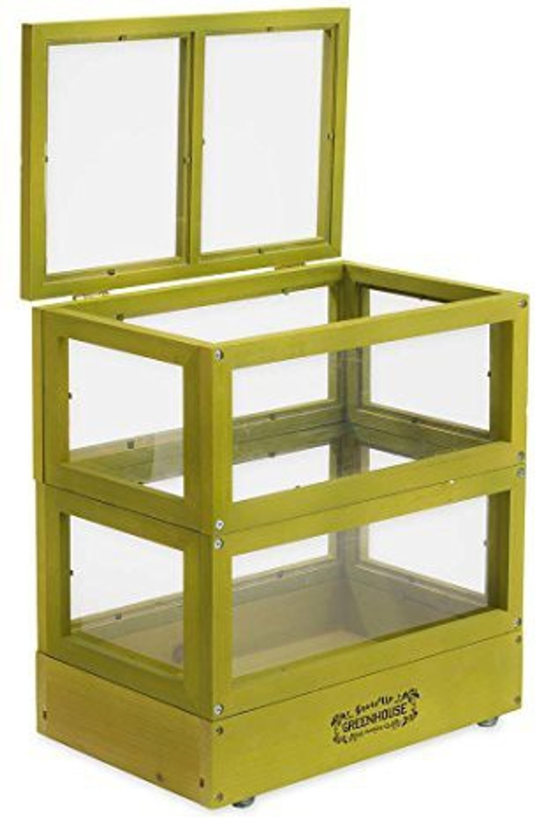 Hearthsong Grow Up Indoor Windowsill Greenhouse Gardening Kit With