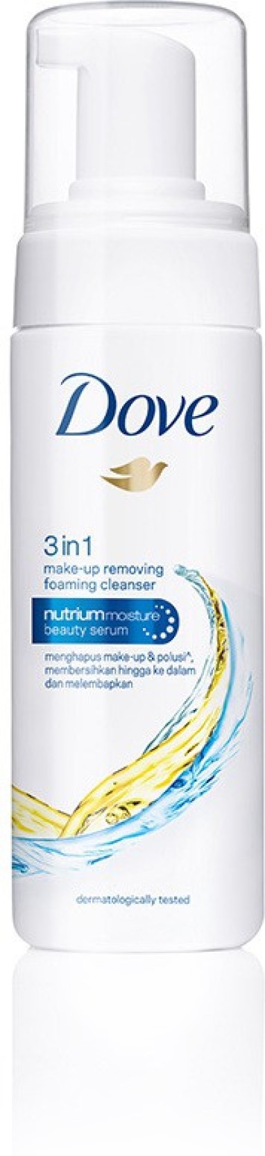 Dove 3 In 1 Make Up Removing Foaming Cleanser Price In India