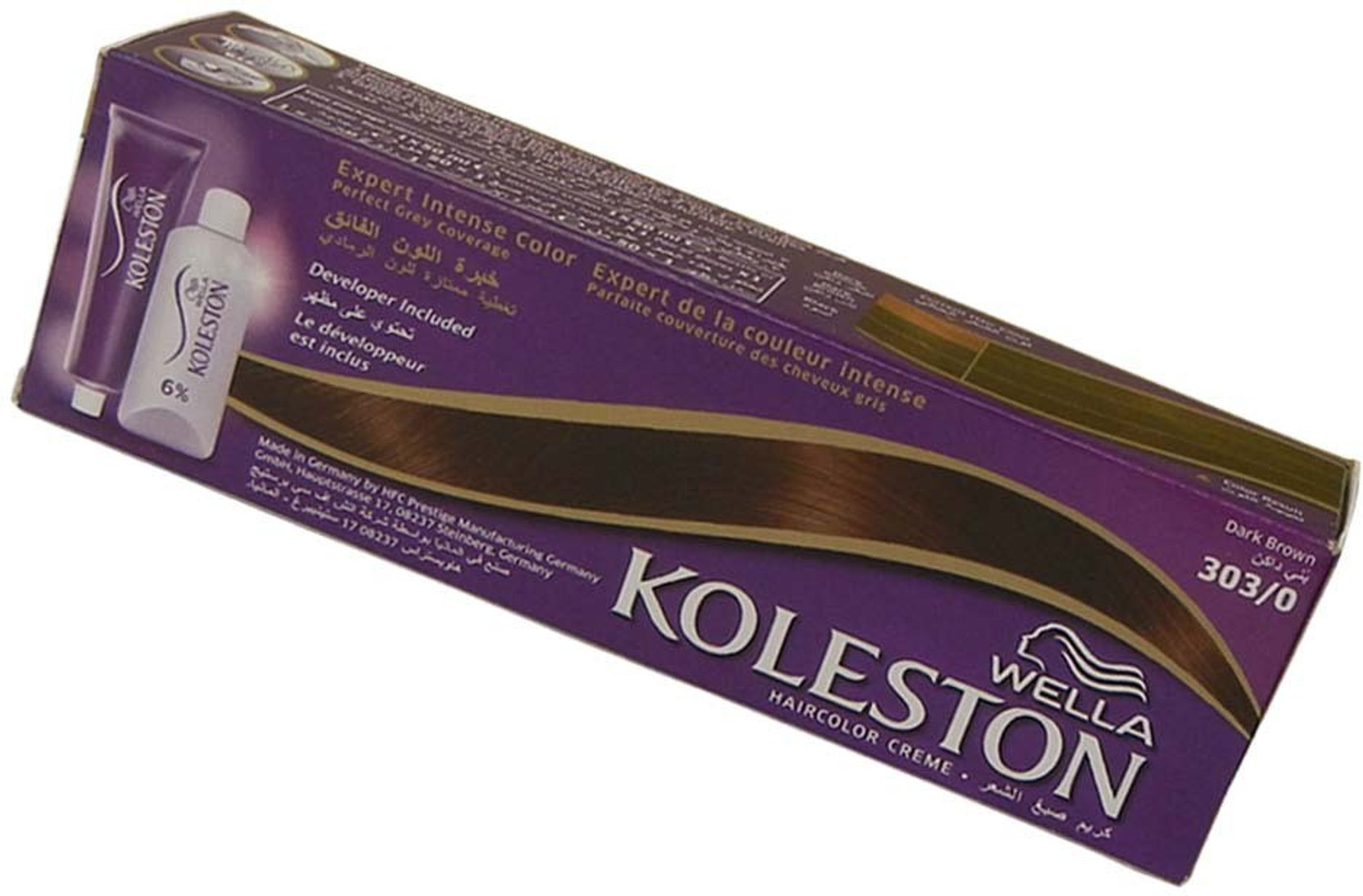 Wella Koleston Expert Intense Hair Color Cream Dark Brown 303 Hair Color