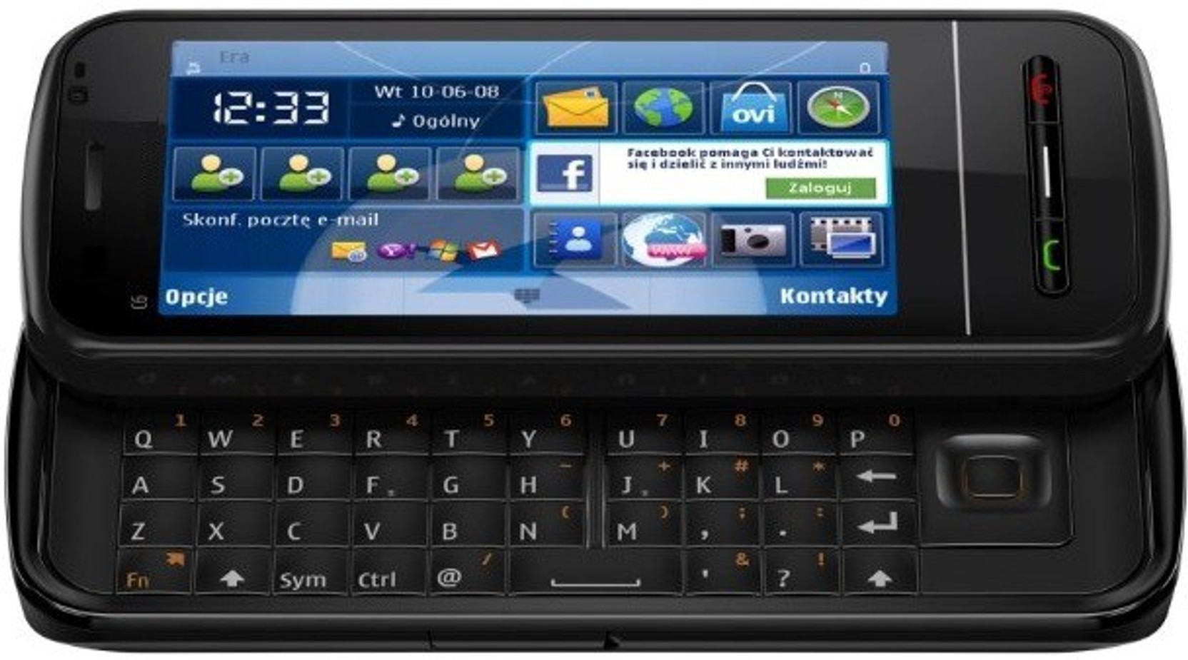 Avyana 100% Original Mobile Body with Touch for Nokia C6-00 Full Panel  (Black)