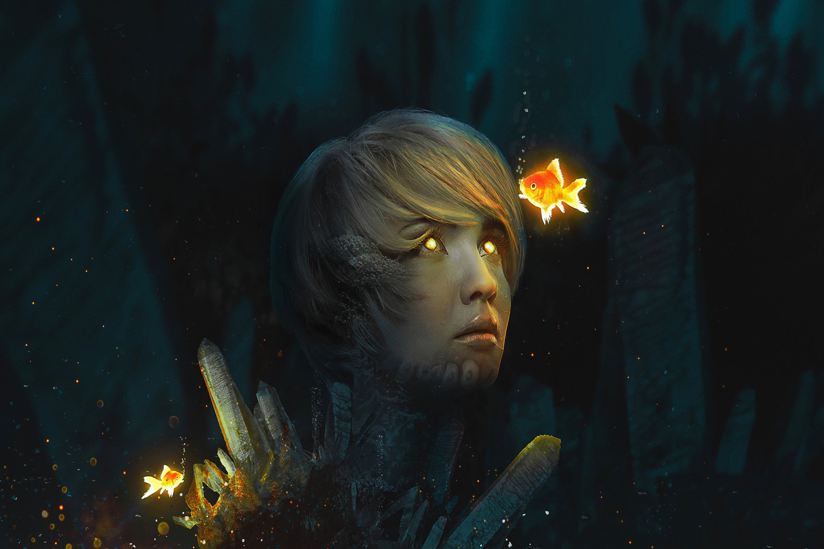 Wall Poster Fantasy Dream Digital Art Imagination Wall Art