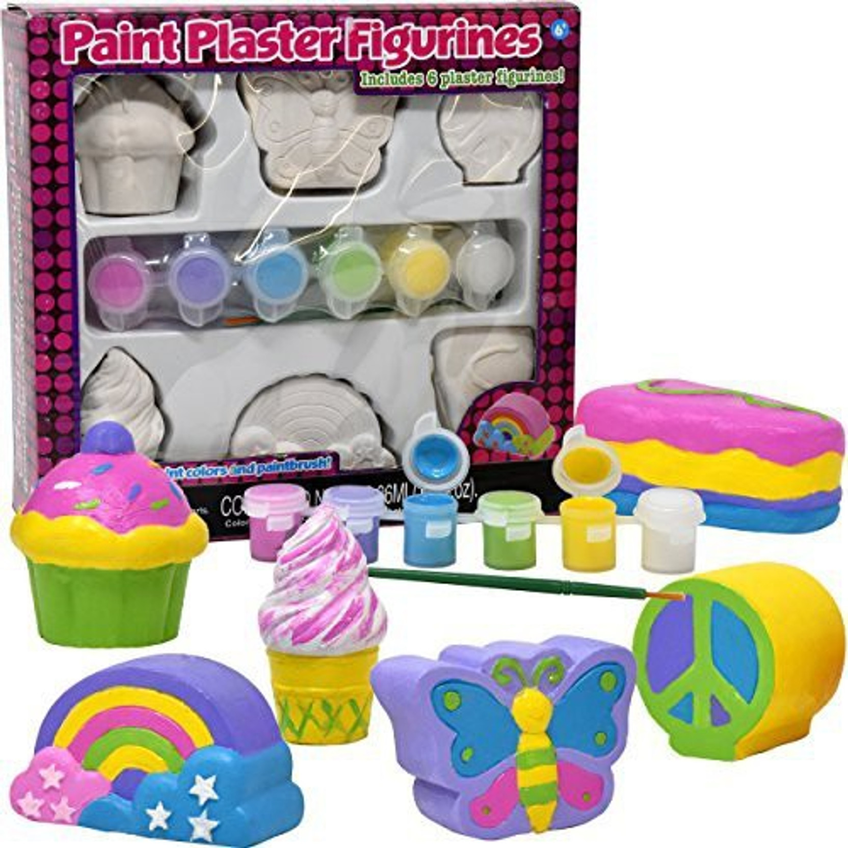 Generic Decorate Your Own Figurines Paint Your Own Kids Set