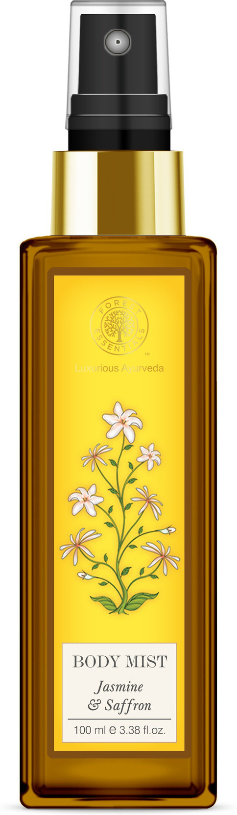 Forest Essentials Jasmine Saffron Body Mist For Men Women