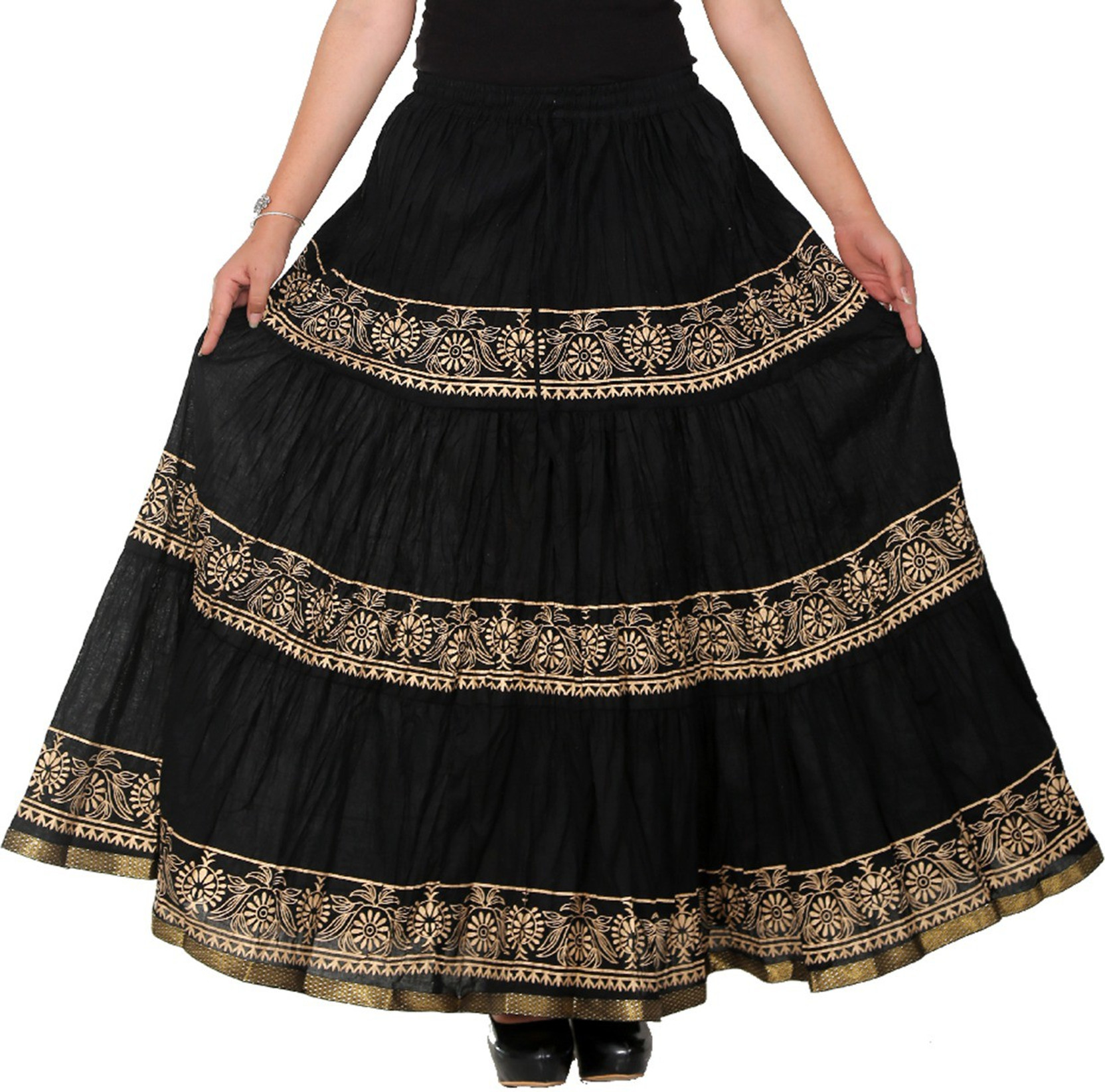 Flipkart Womens Clothing Dresses Skirts Goldin Ma