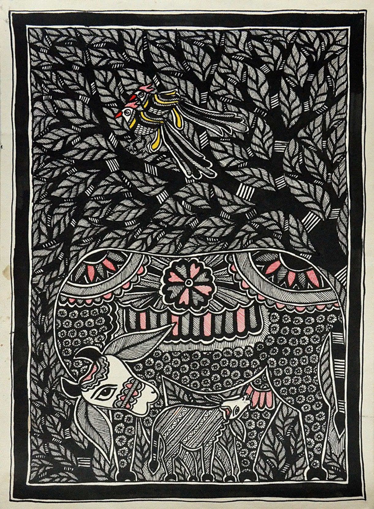 Harmony Arts Original Madhubani Painting By Local Tribal