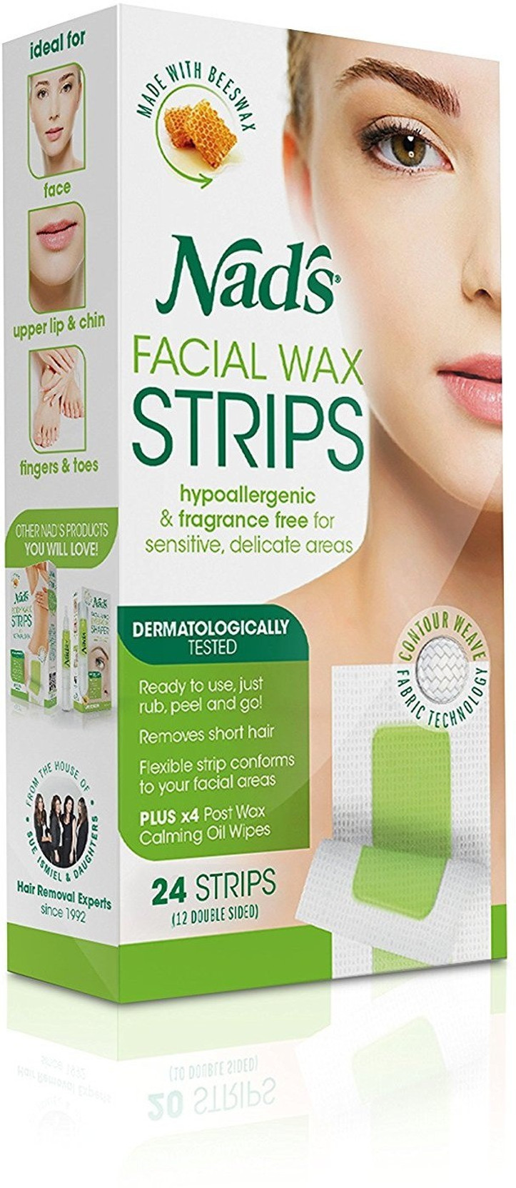 Nads Hypoallergenic Facial Wax Strips Pack Of 2 Wax Price In