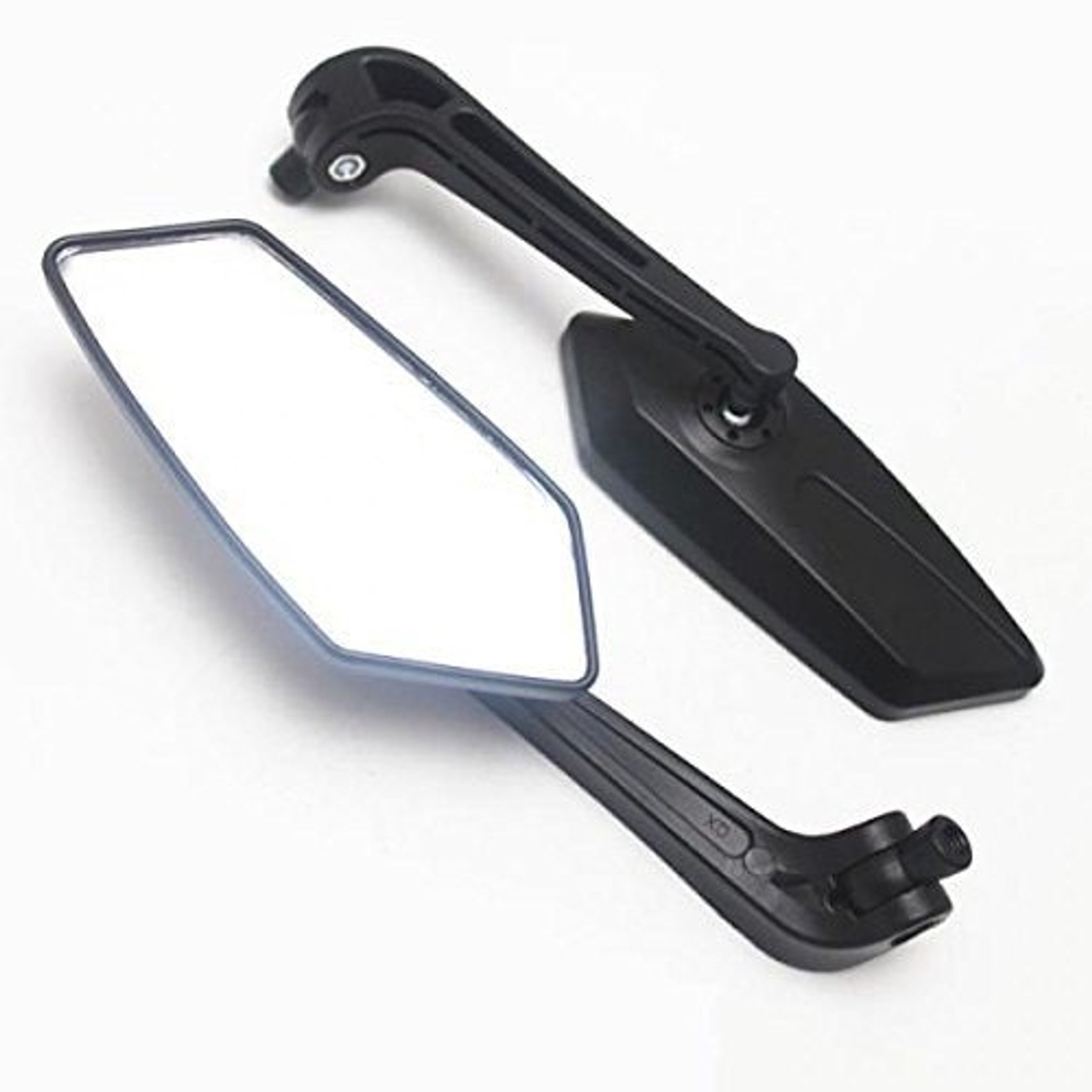 RK BEAUTY Manual Driver Side, Rear View Mirror, Dual Mirror For Hero,  Honda, Bajaj, Universal For Bike HF Dawn, Splendor Plus, Passion, CB Shine,  ...