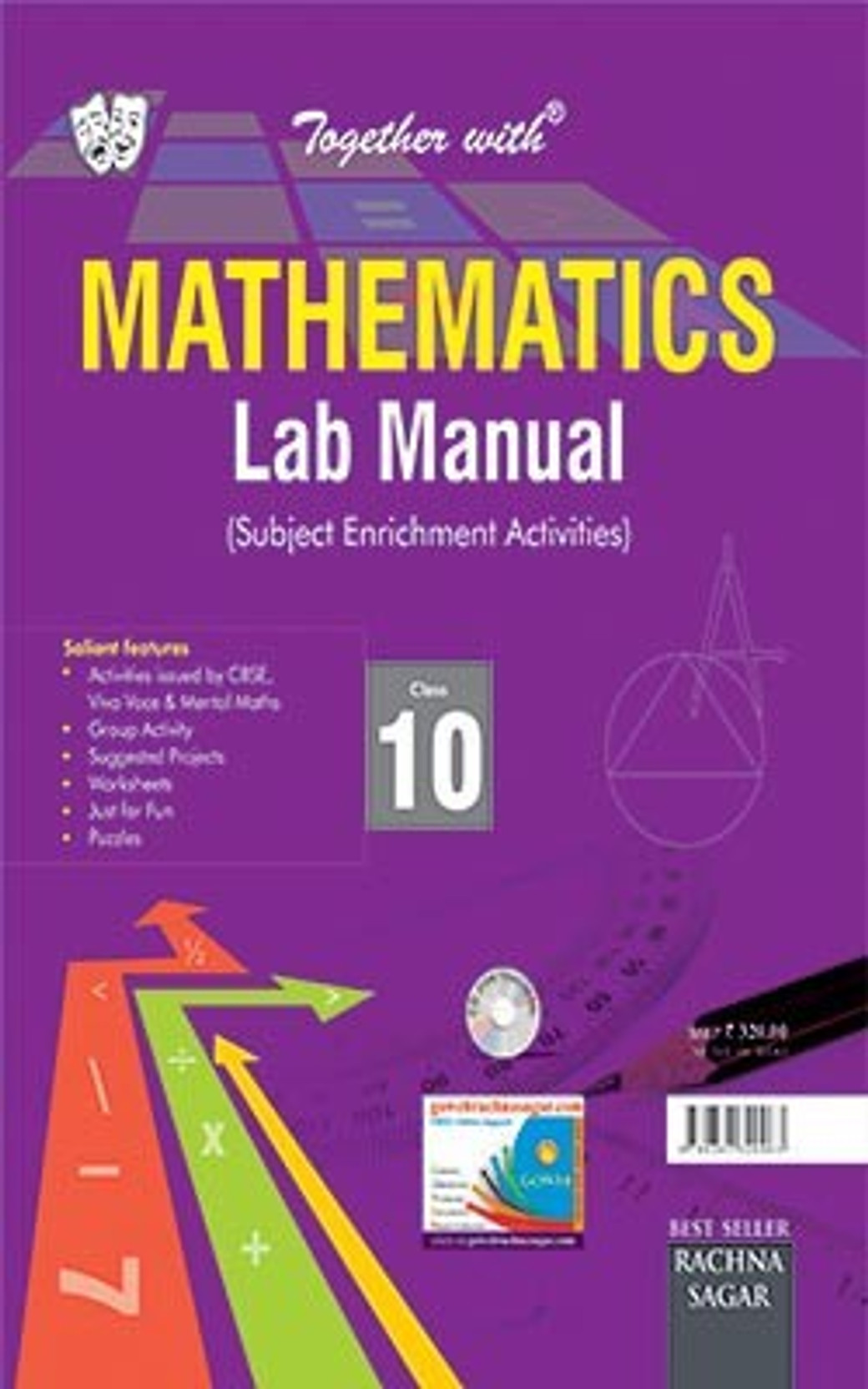 Together With CBSE/NCERT Lab Manual Mathematics Class 10 for 2019 Examination. ADD TO CART