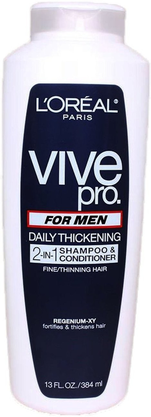 L Oreal Paris Vive Pro For Men 2 In 1 Daily Thickening Shampoo And
