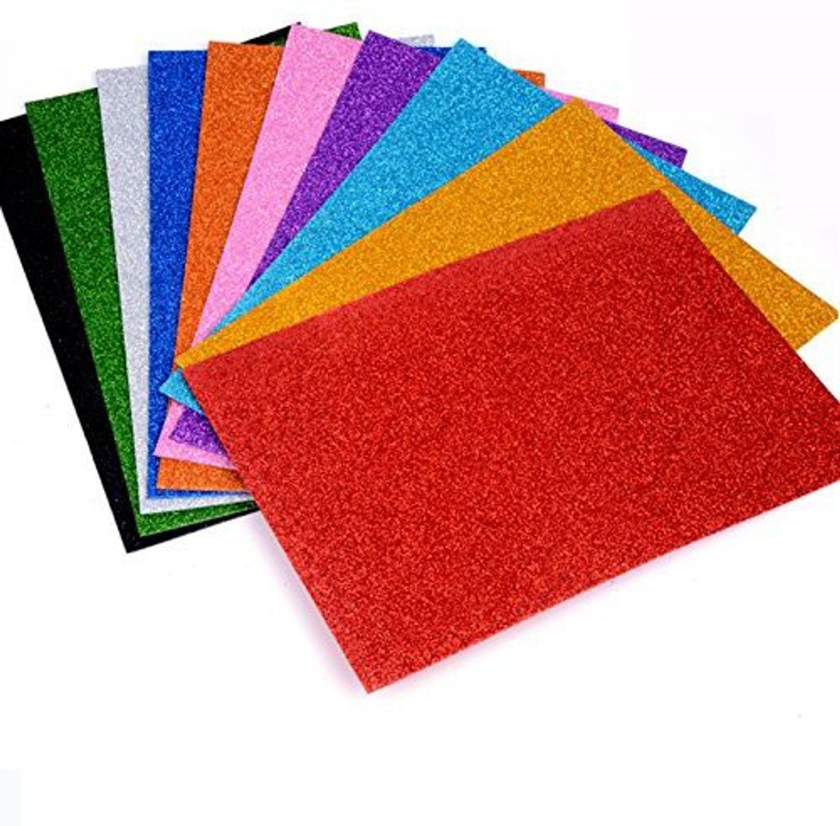 Flipkart Com Shopkooky Self Adhesive Eva Foam Glitter Sheets For