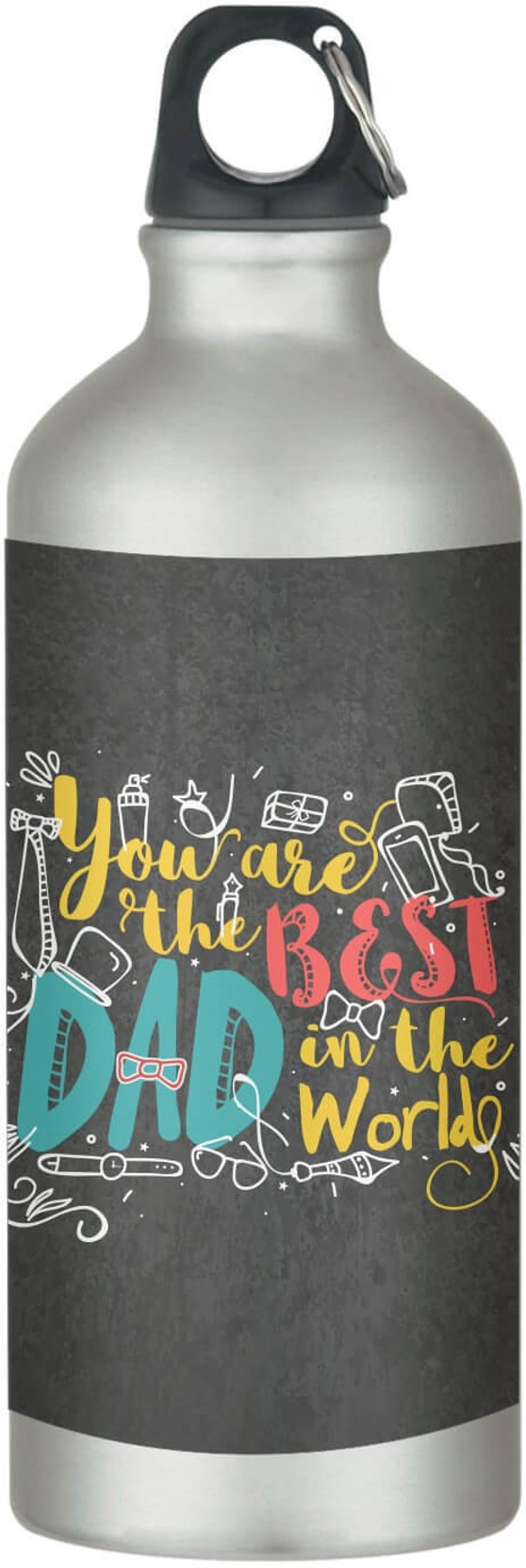 Giftsmate Fathers Day Gifts Quirky Best Dad In The World Sipper