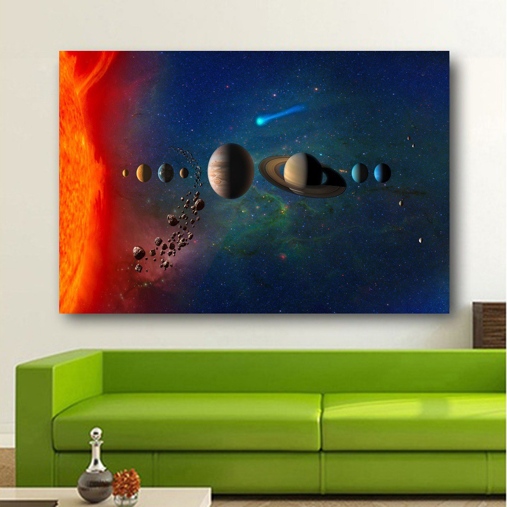 Planets In Solar System Wall Decor Poster Home Decor Decorations