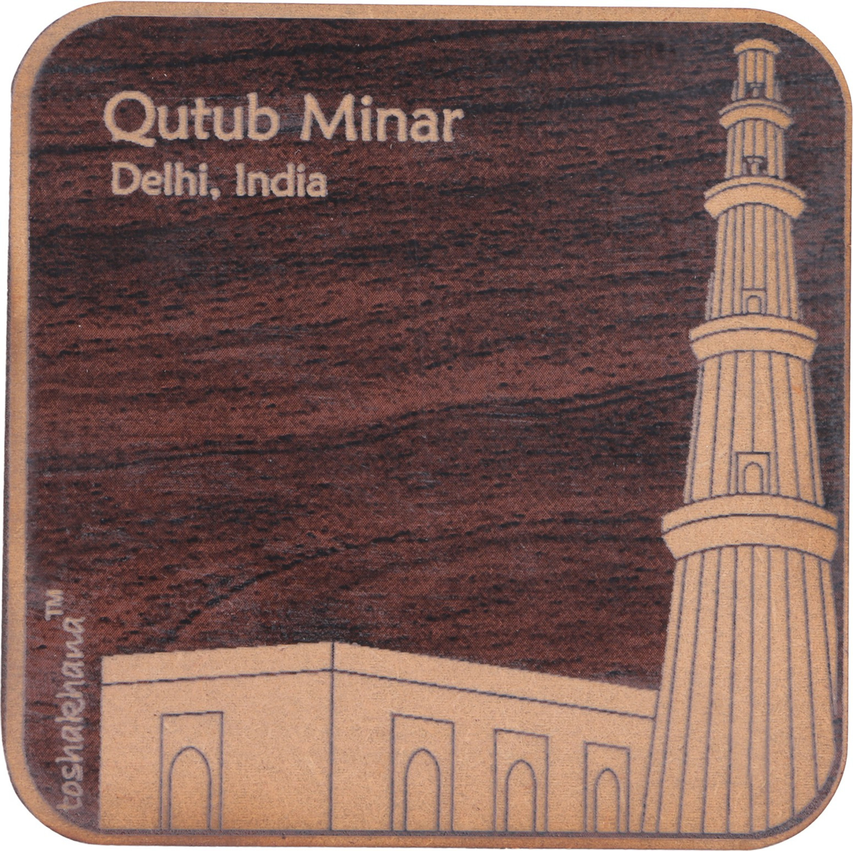 Taj Mahal Delhi India Mouse Mat Pad /& Coaster