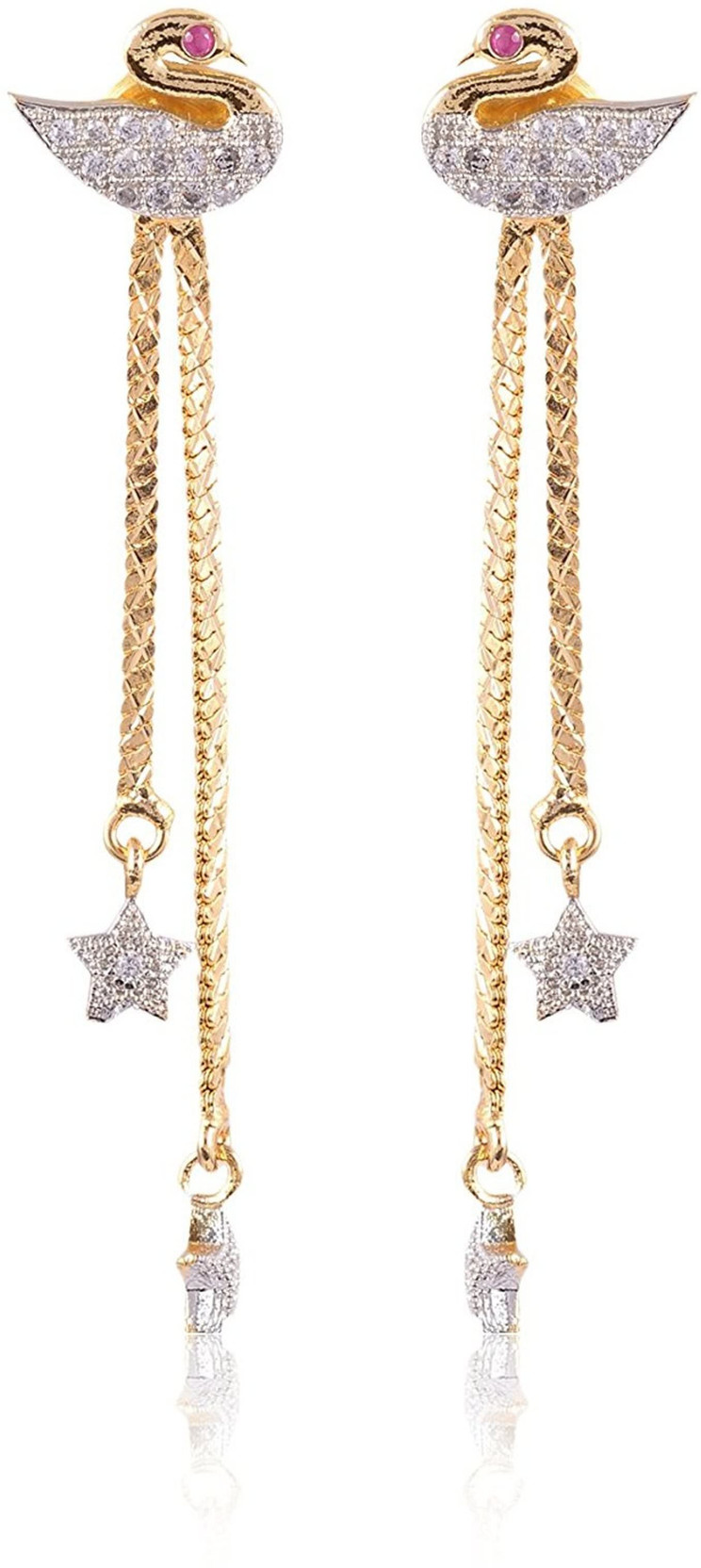 Sui Dhaga Gold Earrings Latest Design With Price