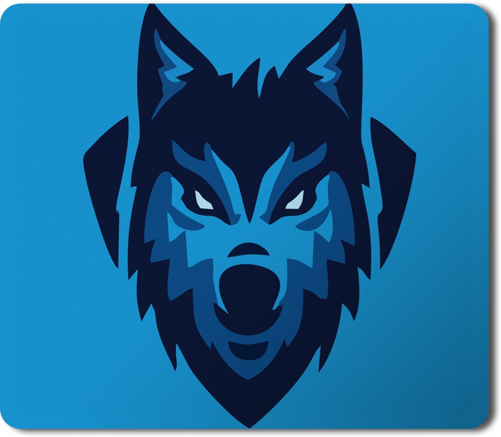 Motivatebox India Wolf Logo Design Cool And Quirky Mousepad For