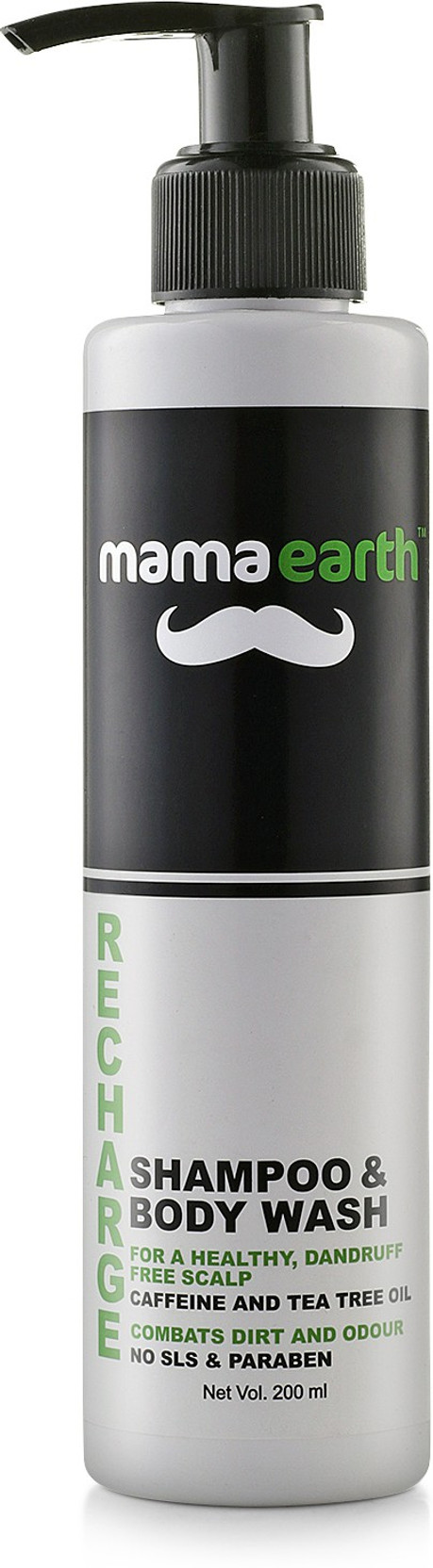 Mamaearth Recharge Energizing Shampoo And Bodywash For Men With