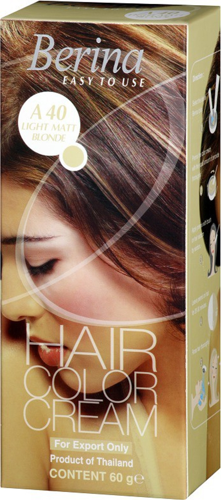Berina Light Matt Blonde Hair Color Cream Hair Color Price In