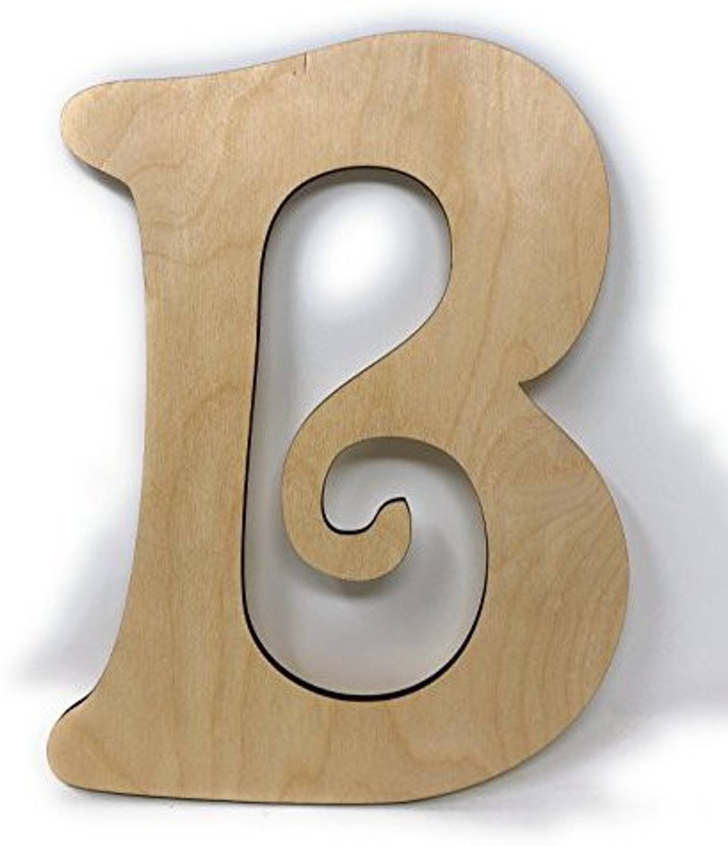 Gocutout Com Gocutouts 12 Wooden B Unfinished Letters Paint On Offer