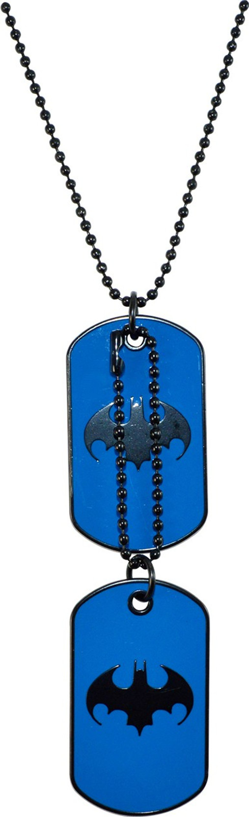 NEW!! Batman Double DogTag Necklace