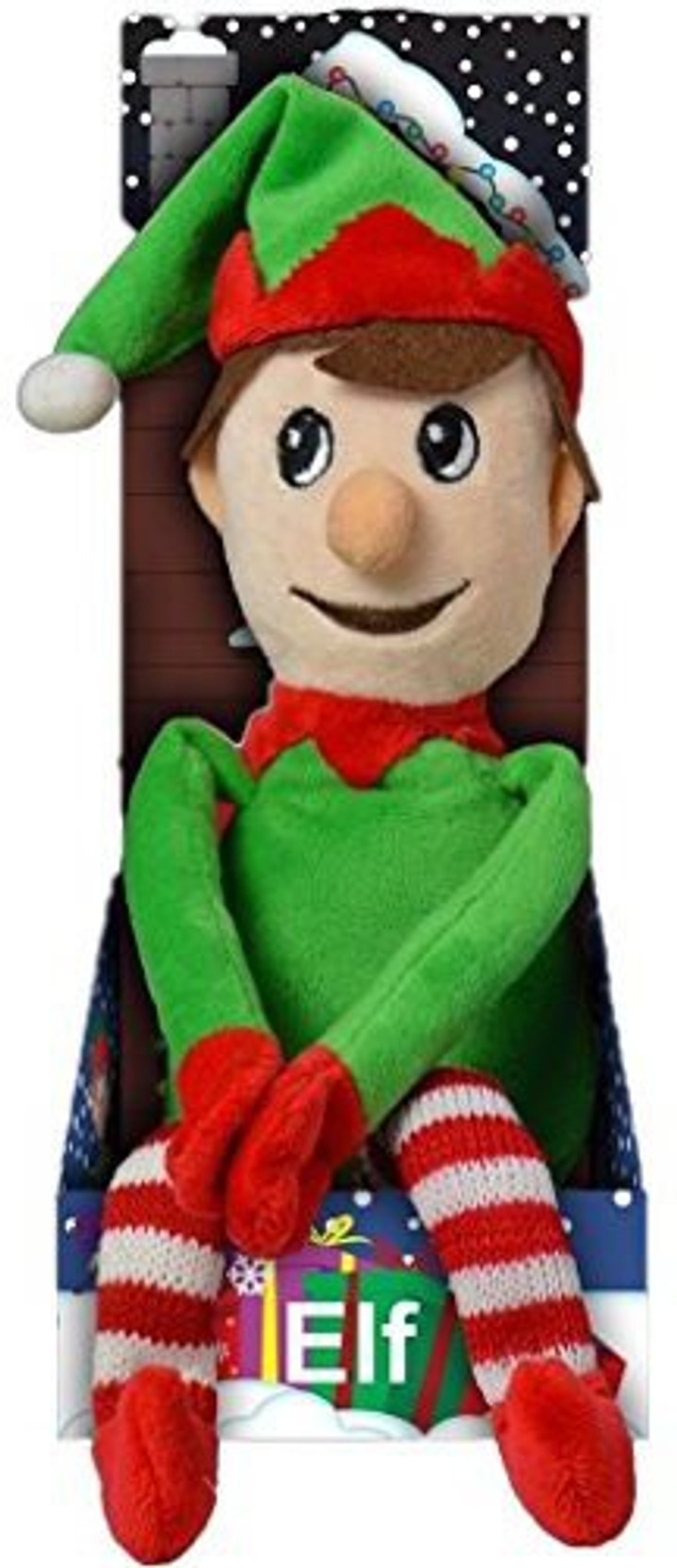 Large 20 Inch Soft Elf Plush Green Hat Elf Toys Children/'s Christmas Toys