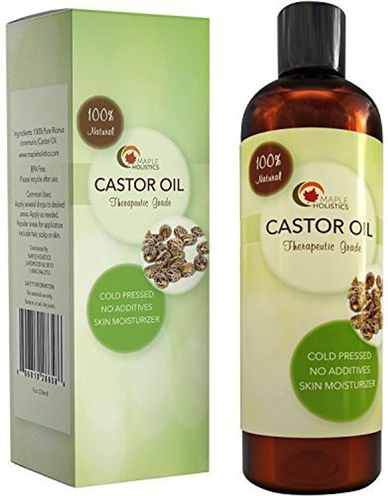 Maple Holistics Cold Pressed Castor Oil Hair Growth Treatment