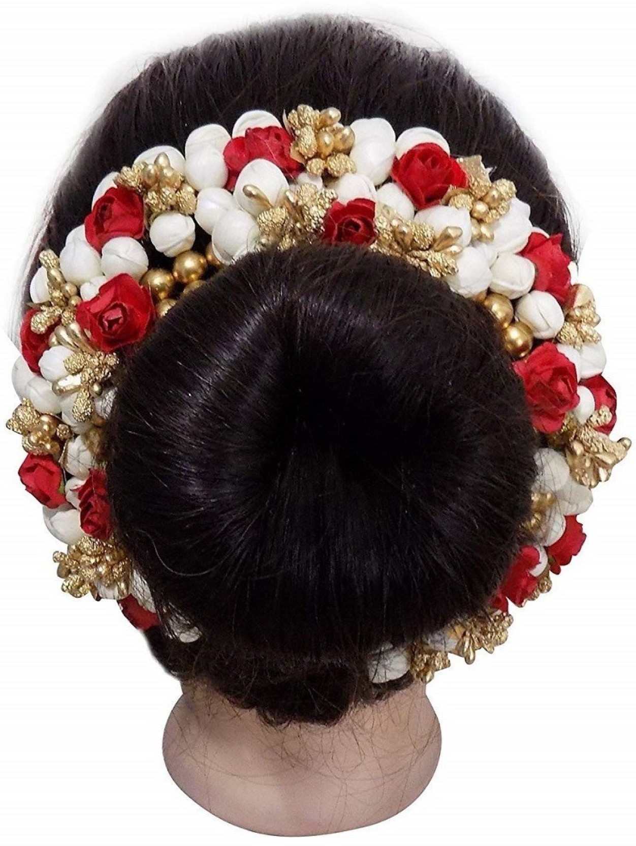 Prime Artificial Flower Gajra For Hair Bun Decoration Hair