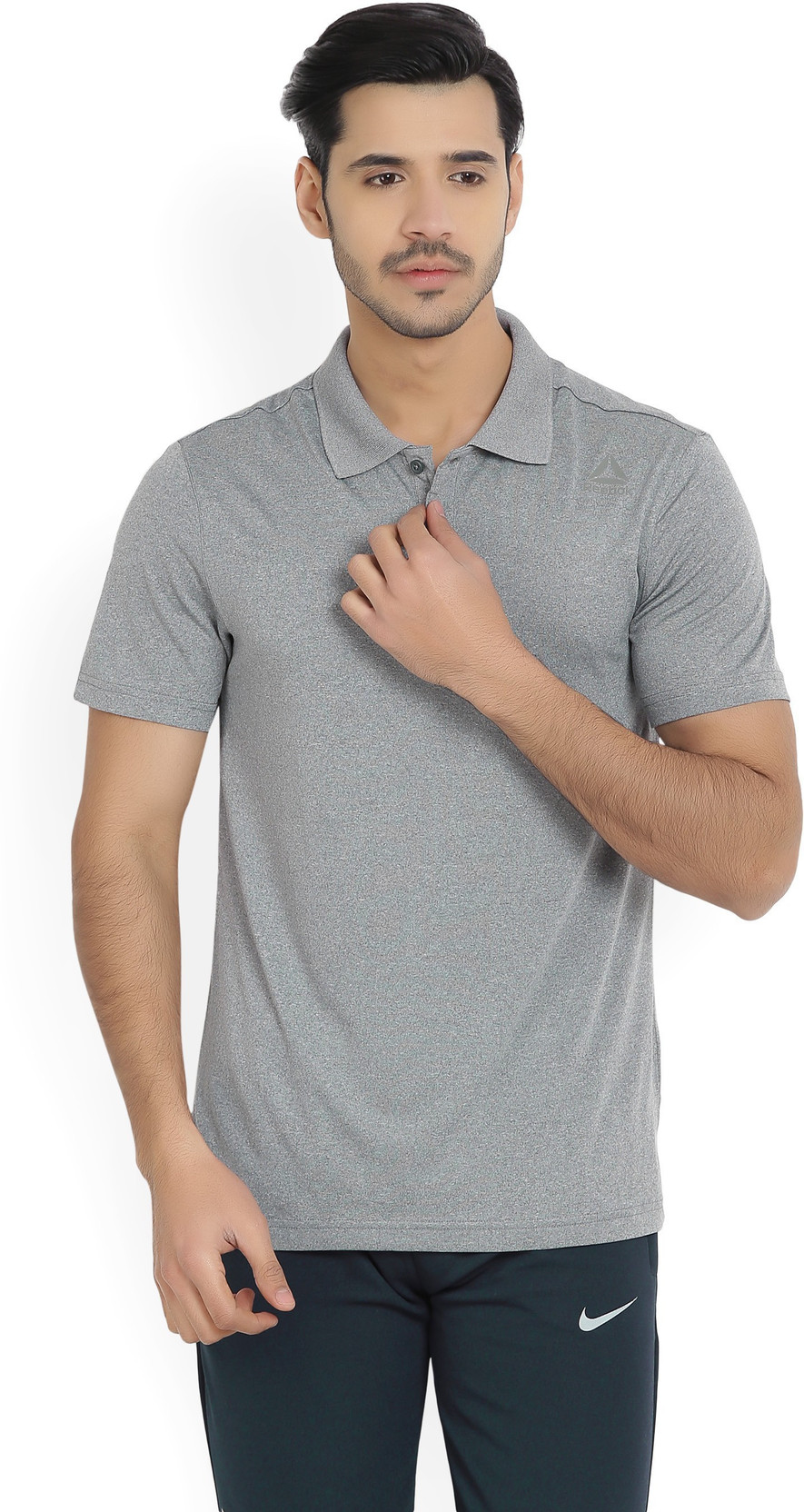 reebok golf speedwick solid polo shirt