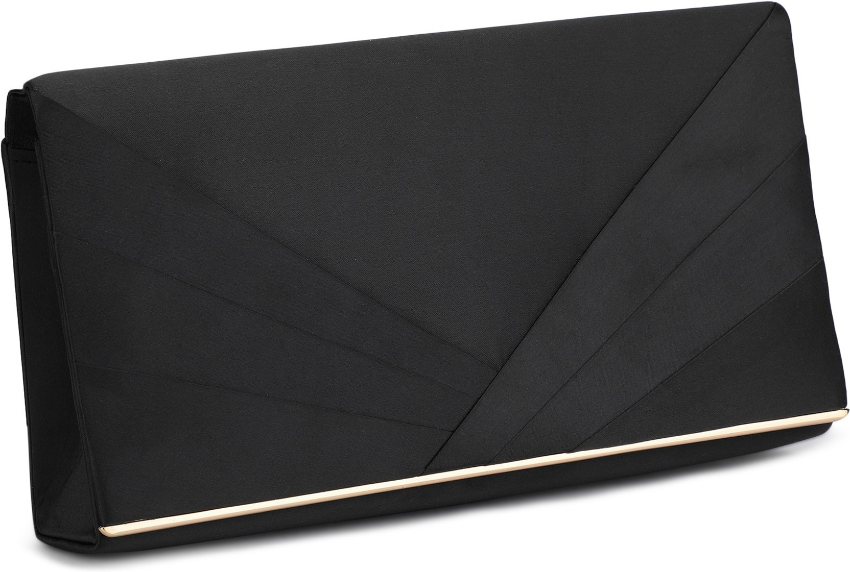 accessorize black clutch