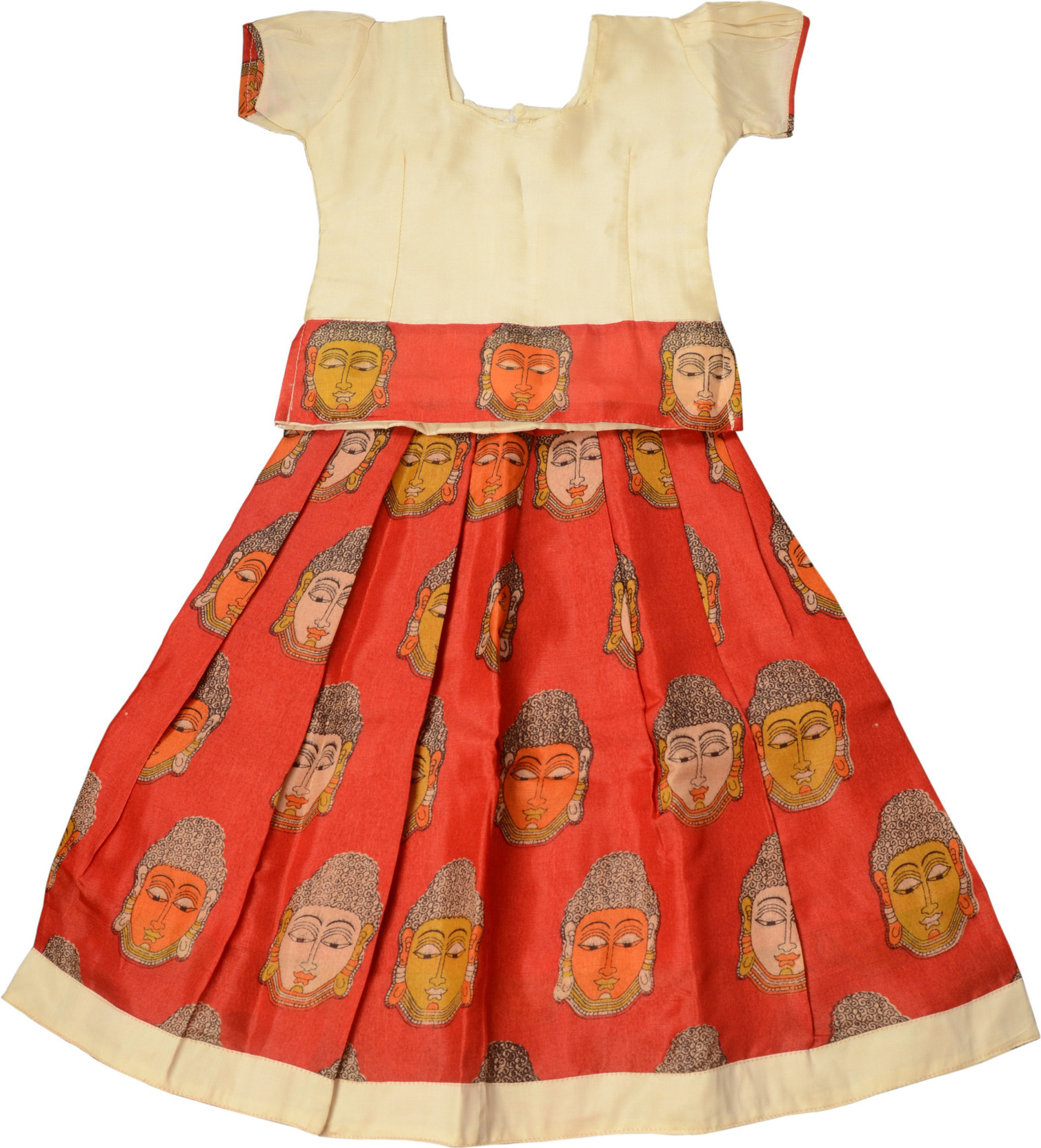 half pattu long frocks