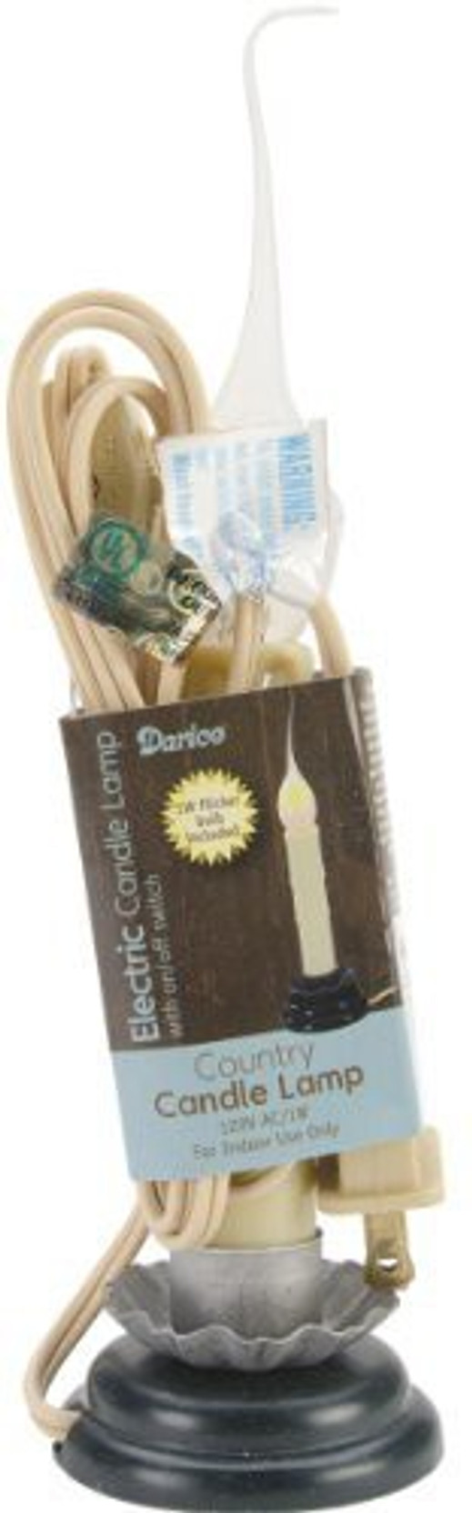 Generic Darice 5201 76 6 Inch Electric Country Candle Lamp With Electric Country Candle Lamp With Silicone Flicker Bulb On Offer